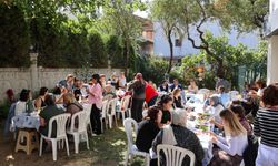 Buca'da kursiylerlerden bahçe buluşması