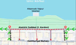 Alsancak'ta o güzergâh trafiğe kapatıldı: Çalışma 24 saat sürecek!