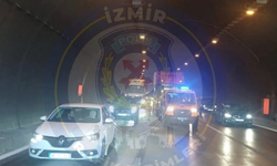 O istikameti kullanacaklar dikkat: Bayraklı Büyük Tünel’de kaza!