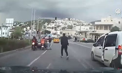 Bodrum'da trafikte kuryeyi darbeden 2 kişiye 360 bin lira ceza