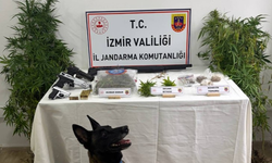 İzmir’de yasaklı madde operasyonunda 2 şüpheli gözaltında