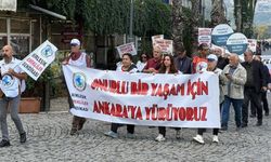 Emekliler İzmir’den Ankara’ya yürüdü: İnsanca yaşamak istiyoruz!