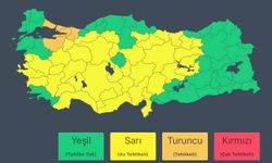 Bakanlıktan yağış uyarısı: Detaylı harita paylaşıldı