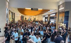 İzmir İstinye'de eylem... İşçiler Tommy Hilfiger önünde haklarını aradı