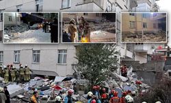 İstanbul’da 7 katlı binanın 3 katı çöktü: Acı haber geldi!