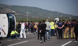 Manisa'da çekici ile tur otobüsü kazasında otobüs şoförü gözaltına alındı