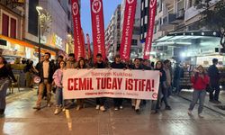TİP İzmir’den Tugay protestosu: Oyunu aldığı halkın umuduna pusu kurdu