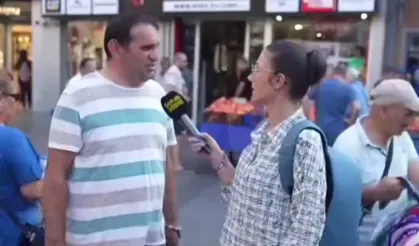 Sokak röportajında tepki çeken sözler: Erdoğan kadın haklarını kaldırsın