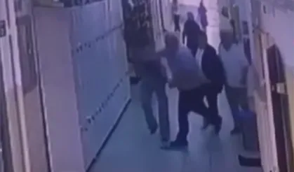 Veliden kadın öğretmene yumruklu saldırı: O anlar kamerada