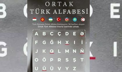 34 harften oluşan Ortak Türk Alfabesi nedir? Yeni alfabe nasıl olacak? Alfabemize hangi 5 harf eklenecek?