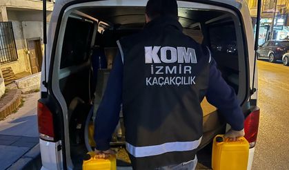 Polis göz açtırmadı: Gaziemir’de kaçak ürün operasyonu