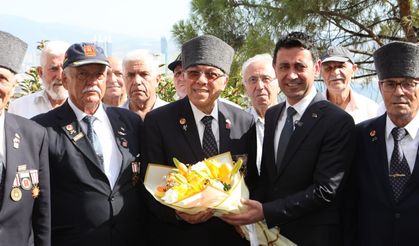 Bayraklı'da şehit aileleri ve gaziler anlamlı etkinlikte buluştu