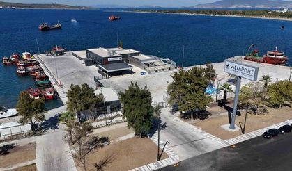 İzmir’in 7. Deniz Hudut Kapısı Aliağa’ya açıldı: İlk sefer Midilli’ye yapılacak