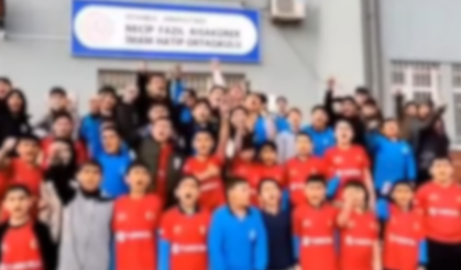 Ortaokulda çocuklara selefi yemini ettirildi