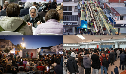 Çeşme, Didim, Seferihisar, Gaziemir... Belediyelerin iftar sofralarına yurttaşlardan yoğun ilgi