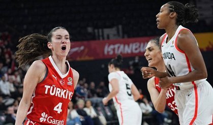 Potanın perileri Kanada'ya karşı 71-69 kazandı