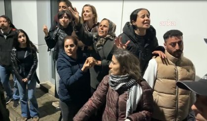 Gülistan Doku'nun ailesi adliyeye getirilenleri sloganlarla protesto etti