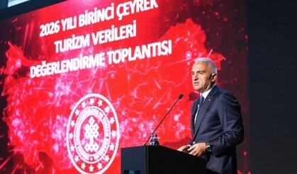 Bakan Ersoy açıkladı: Türkiye 2026’nın ilk çeyreğinde 9 milyon 219 bin ziyaretçi ağırladı