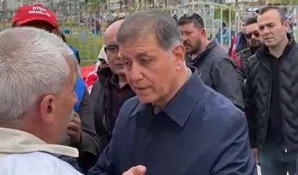 DİSK’li sendikacıdan Tugay’a 1 Mayıs alanında tepki: Senin burada konuşman işçi sınıfına ihanettir!
