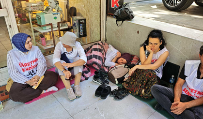 Ankara'daki öğretmenlerin açlık grevi 8'inci gününde: Hakkımızı almadan Ankara’yı terk etmeyeceğiz