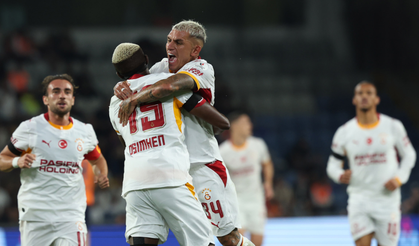 Galatasaray Başakşehir deplasmanından 3-2'lik galibiyetle döndü