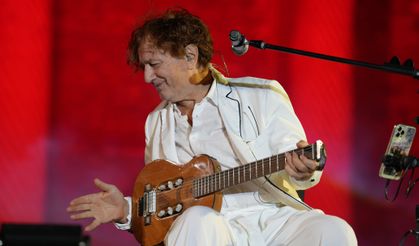 Goran Bregovic Sardes Antik Kenti'ndeki konseriyle büyüledi