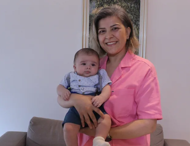 Kanser, anne ile bebeğin arasına giremedi