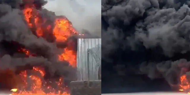 İzmir Aliağa'daki yangın kontrol altında ama hasar büyük!