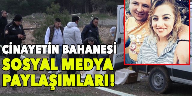 Denizli'de kadın cinayeti! Sosyal medya videoları yüzünden öldürmüş!