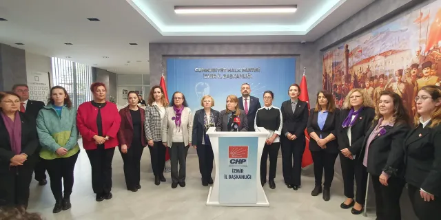 CHP İzmir’den kadınlara çağrı: Ayağa kalkın!