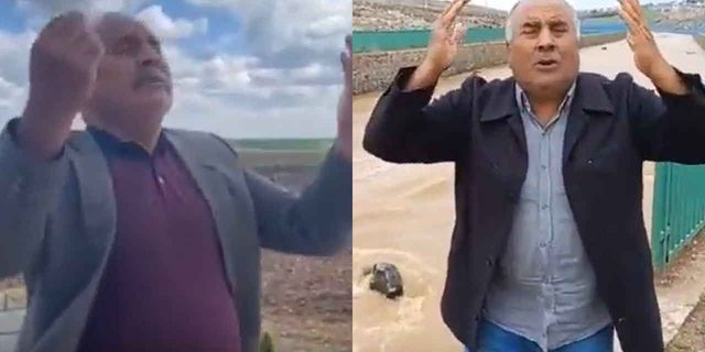 Yağmur duası ile viral olmuştu, sel olunca yine video çekti: Dua ettim ama bu kadar etmedim