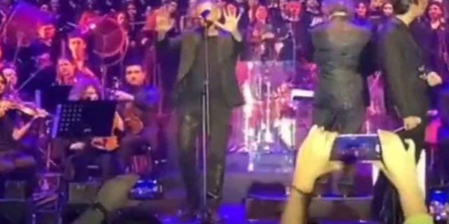 Haluk Levent konserinde 'Hükümet istifa' sloganları atıldı