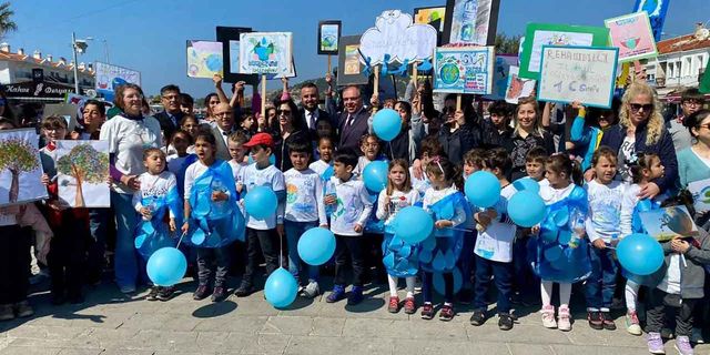 Dünya Su Günü'nde çocuklar haykırdı: Suyu boşa harcama