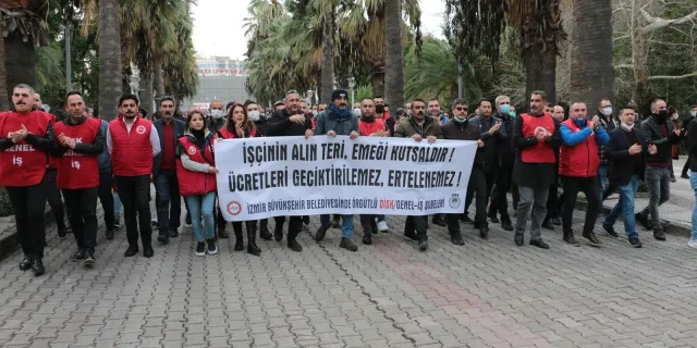 İZELMAN’DA greve doğru: Emekçiler iş bırakıyor