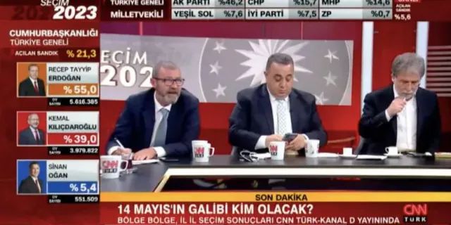 Ahmet Hakan canlı yayında sigara içerken yakalandı