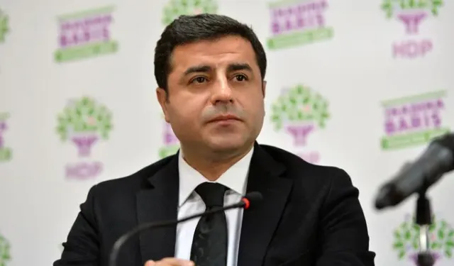 Selahattin Demirtaş: Silahların devre dışı kalması barışın sadece ilk aşaması