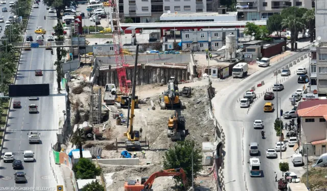 İzmir'in en büyük raylı sistem yatırımı: Buca Metrosu'nda çalışmalar tam gaz!