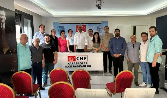 CHP Karabağlar'da Sözüpek'e aday ol çağrısı ve destek açıklaması