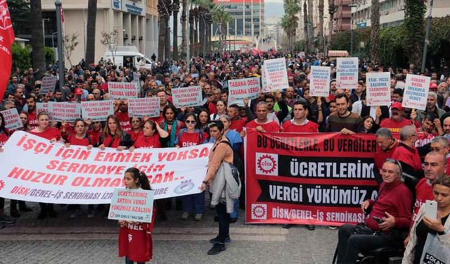 İzmir'de zam isteyen belediye işçileri iş bırakıyor!