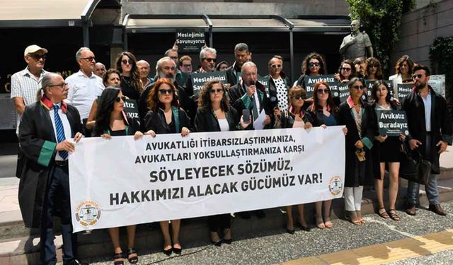 İzmir Barosu'ndan açıklama: Bağımsız yargı için susmadık, susmuyoruz, susmayacağız