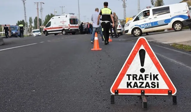 Uşak'ta araç takla attı: 1 ölü  