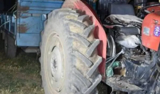 Aydın'da 1 yaşındaki bebek babasının kullandığı traktörün altında kalarak can verdi!