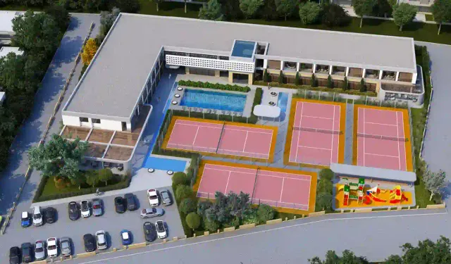 Temeli atılıyor: İzmir'in en kapsamlı tenis merkezi olacak