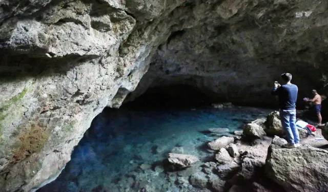 Bu mağaranın suyu güzelleştiriyor: Zeus Mağarası'na bayılacaksınız