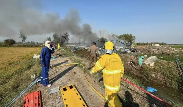 Havai fişek fabrikasında patlama: 23 kişi öldü