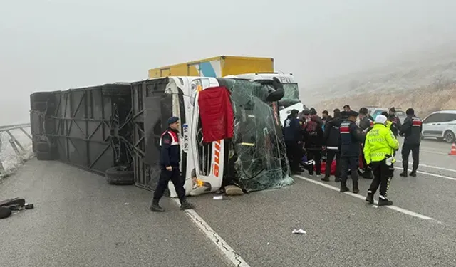 Yine yolcu otobüsü kazası: Çok sayıda ölü ve yaralı var!