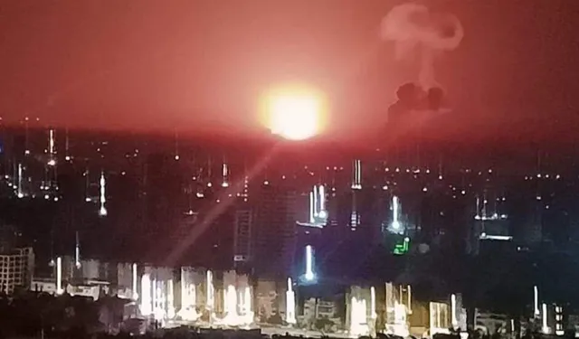 İsrail'den Suriye'nin başkenti Şam'a saldırı!