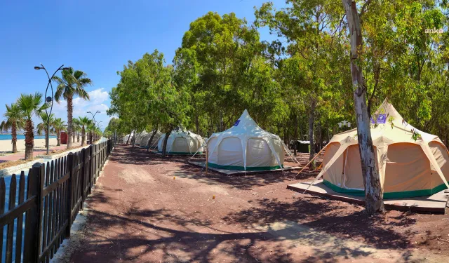 Kuşadası Ada Camping bayrama hazırlanıyor