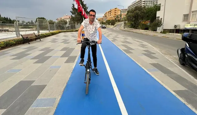 Aydın Büyükşehir yaptı: Bisiklet tutkunları mutlu