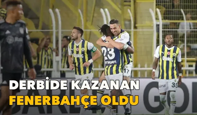 Derbide kazanan Fenerbahçe oldu